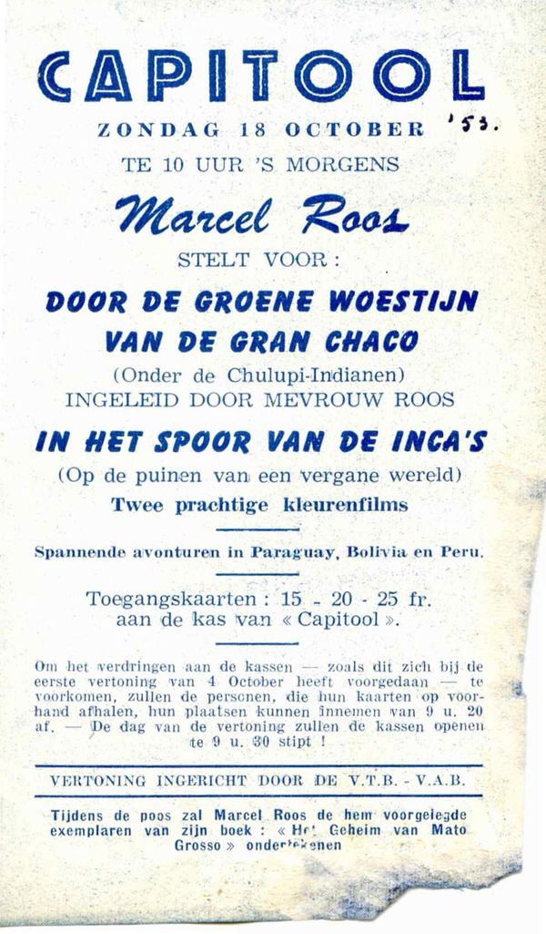 Marcel Roos in Capitool Gent